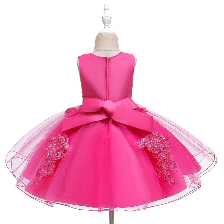 1st Birthday Signature Dress  - PINK