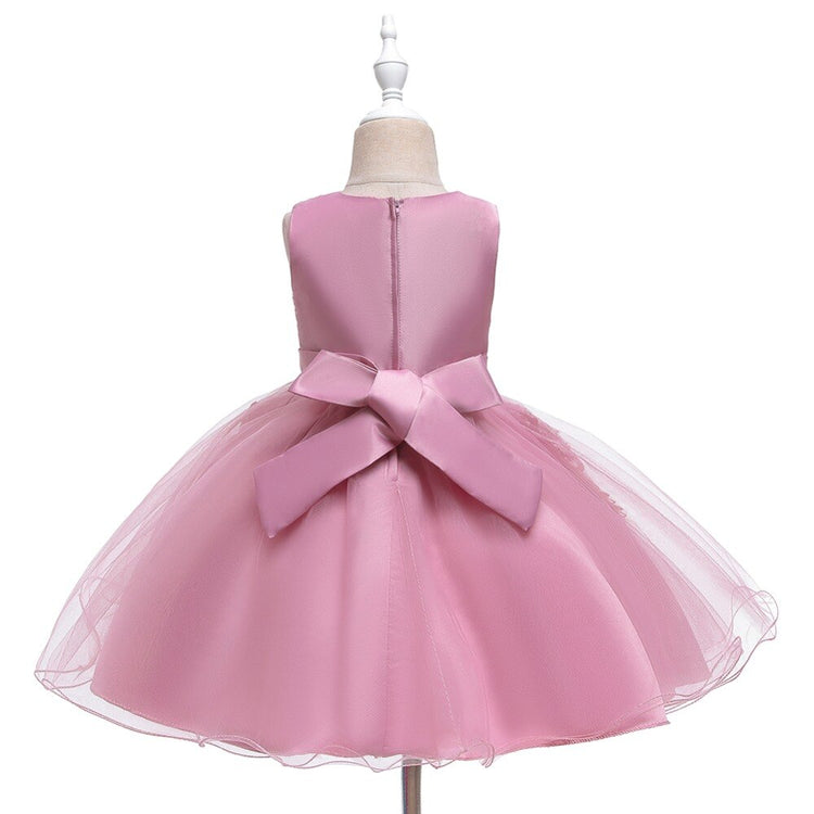 1st Birthday Signature Dress  - PINK
