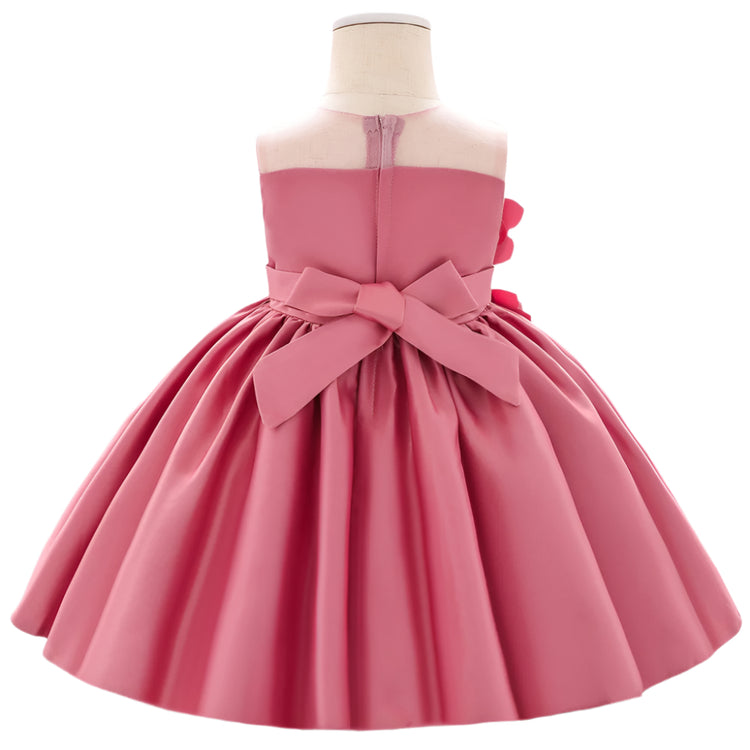 1st Birthday Signature Dress  - PINK