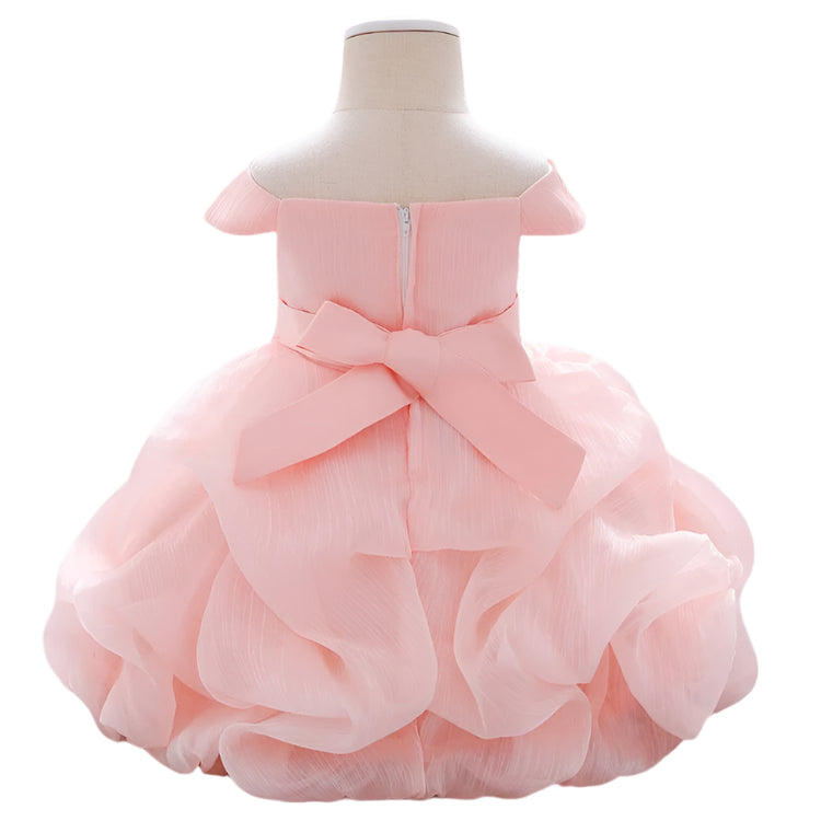 1st Birthday Signature Dress  - PINK