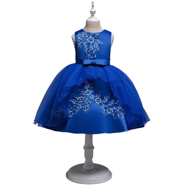 1st Birthday Signature Dress - BLUE