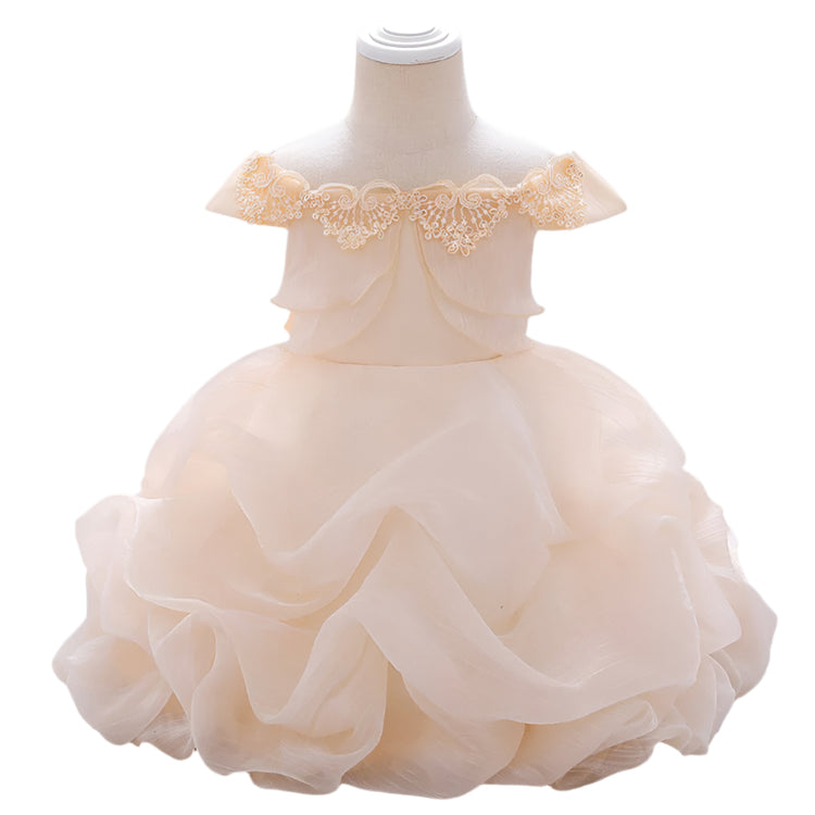 1st Birthday Signature Dress - IVORY