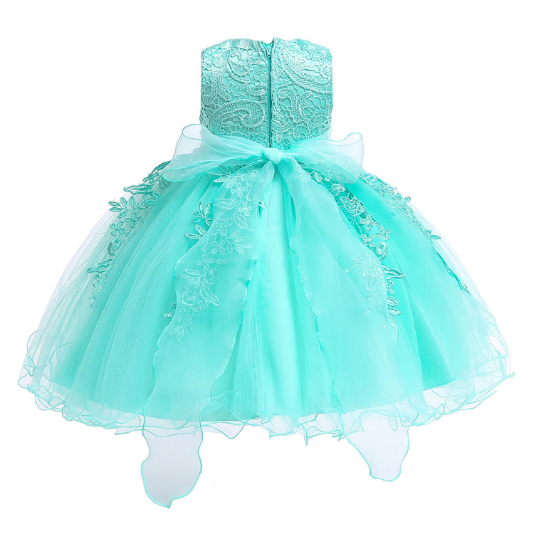 1st Birthday Signature Dress - GREEN