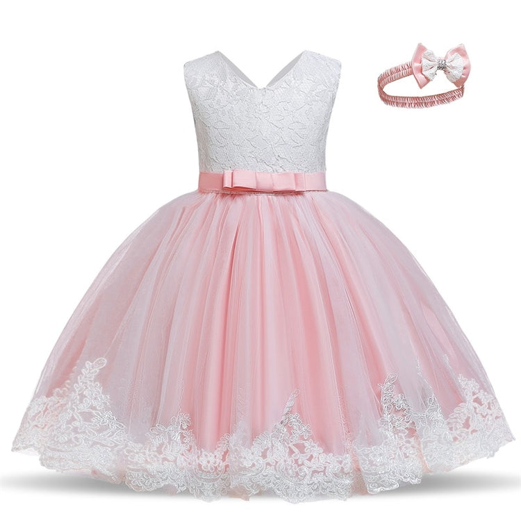 1st Birthday Signature Dress  - PINK