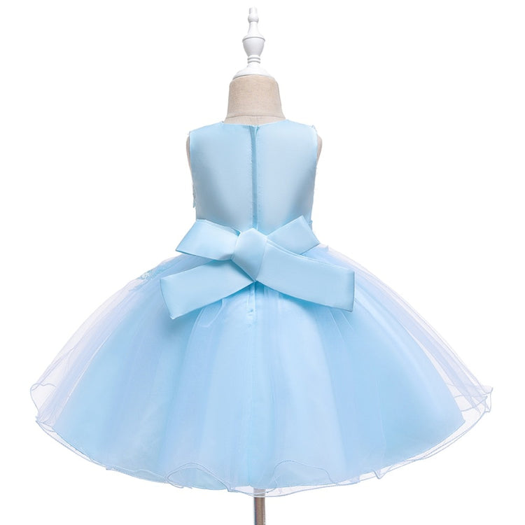 1st Birthday Signature Dress - BLUE