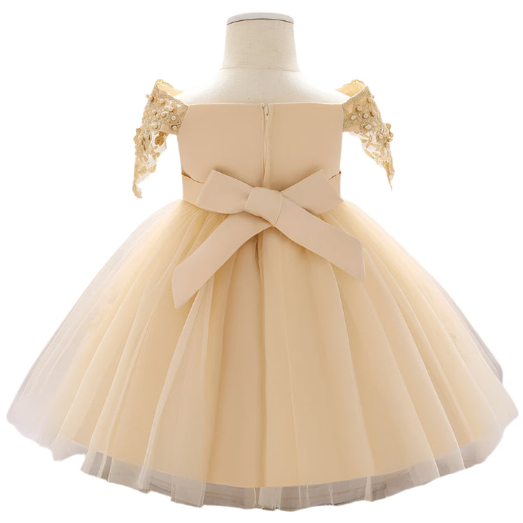1st Birthday Signature Dress - IVORY
