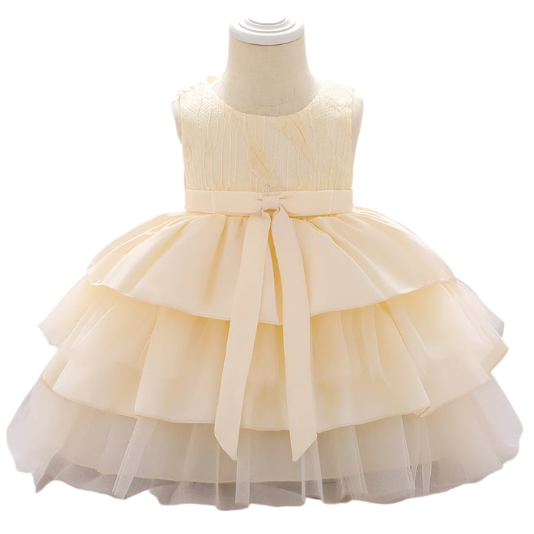1st Birthday Signature Dress - IVORY