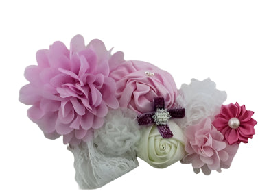 Dress Floral Belt - Pink