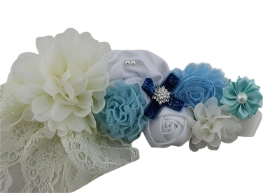 Dress Floral Belt - Ivory