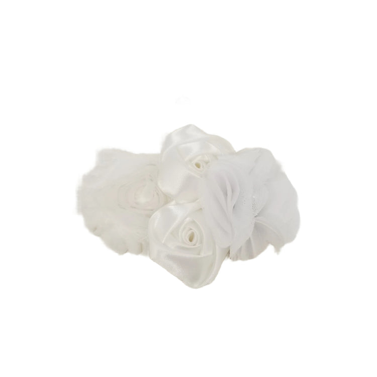 Flower Headband- White