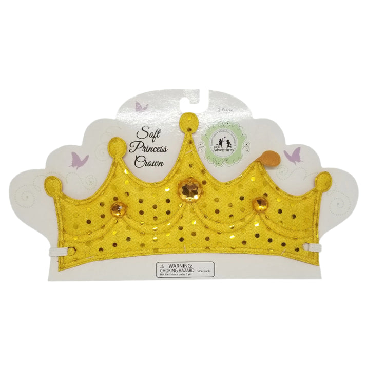Princess Soft Crown Headband- Soft Princess
