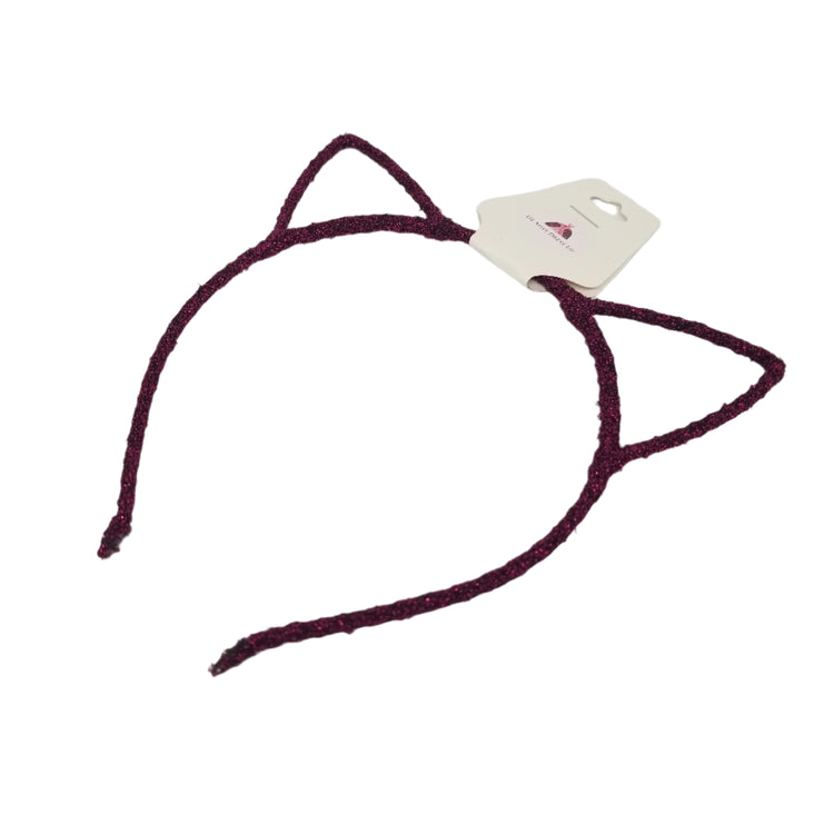 Cat Ears Headband - Hot Pink