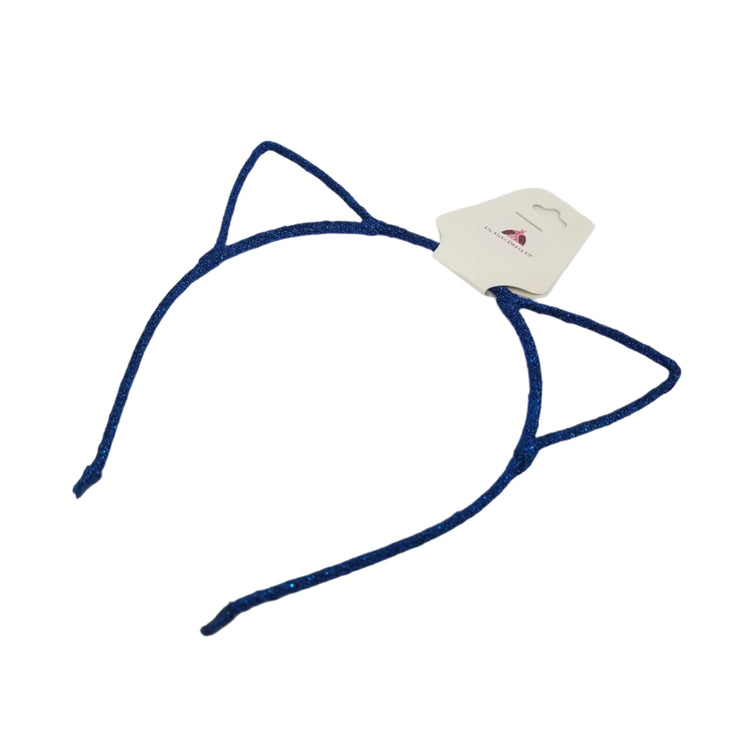 Cat Ears Headband - Royal Blue