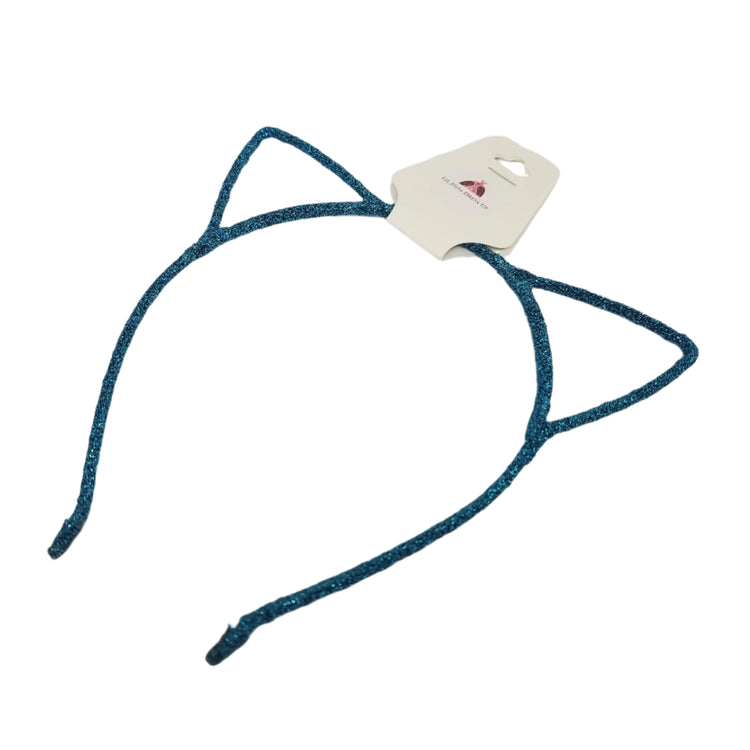 Cat Ears Headband - Turquoise