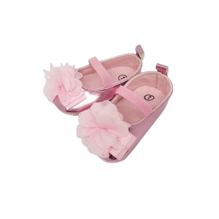 Pink Patent Baby Shoe