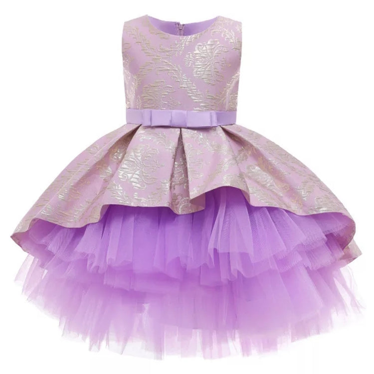 1st Birthday Signature Dress - PURPLE