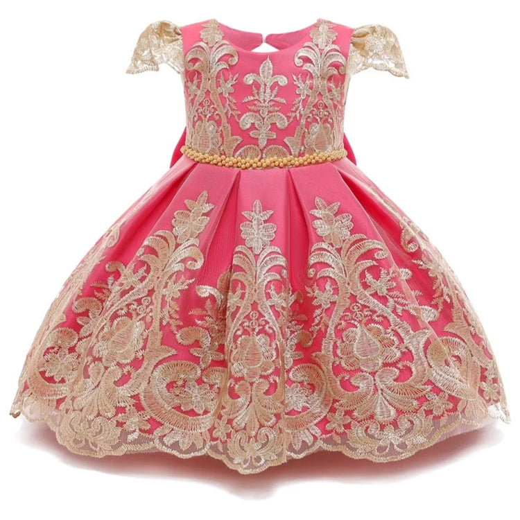 1st Birthday Signature Dress - PINK