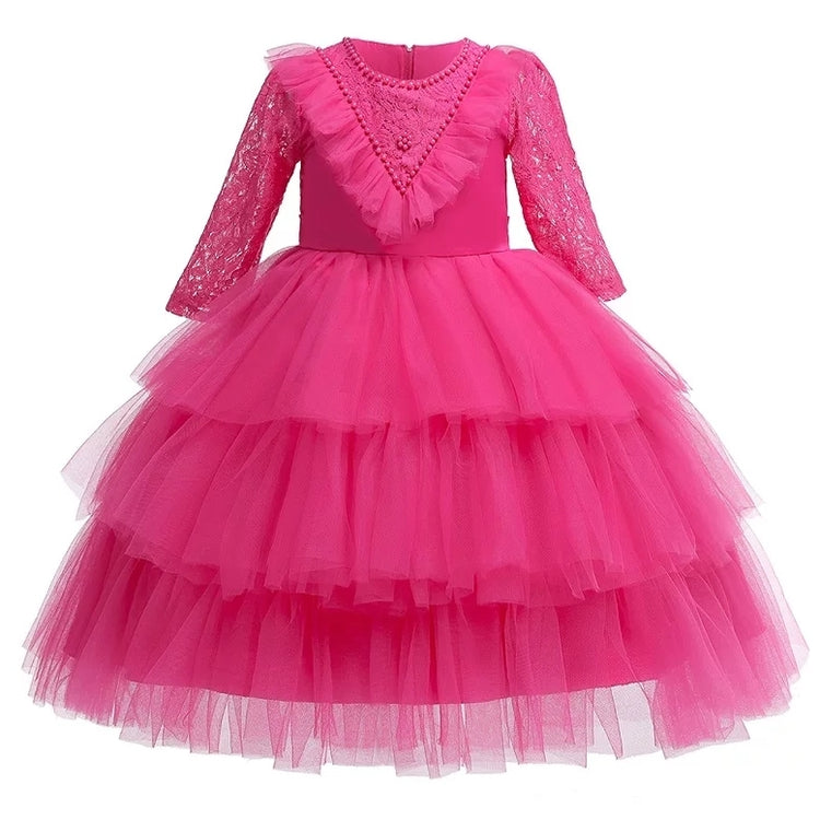 1st Birthday Signature Dress - PINK