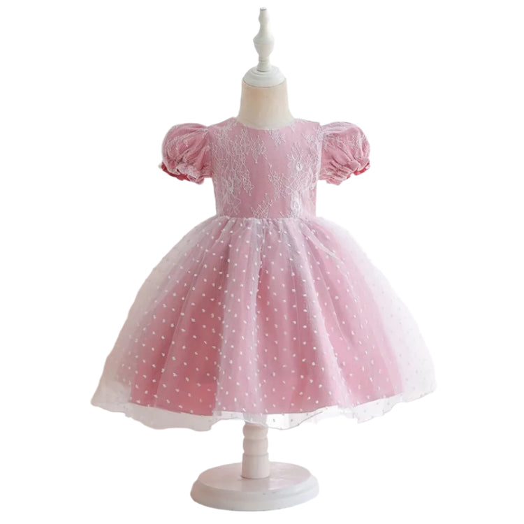 1st Birthday Signature Dress - PINK