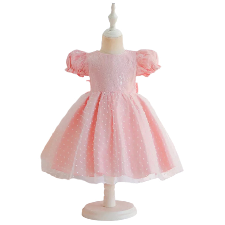 1st Birthday Signature Dress - PINK