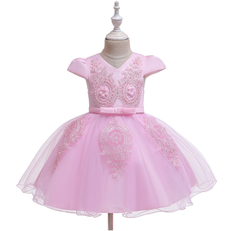 1st Birthday Signature Dress - PINK