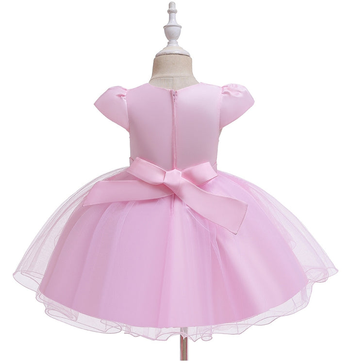 1st Birthday Signature Dress - PINK