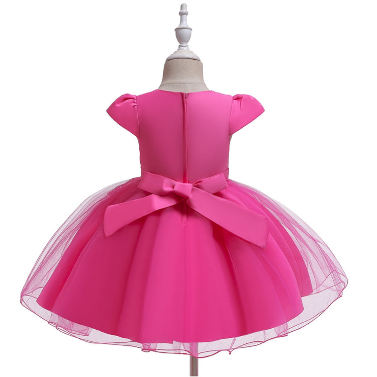 1st Birthday Signature Dress - PINK