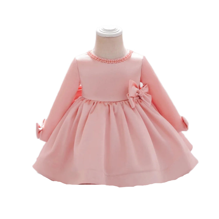 1st Birthday Signature Dress - PINK