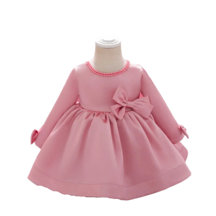 1st Birthday Signature Dress - PINK