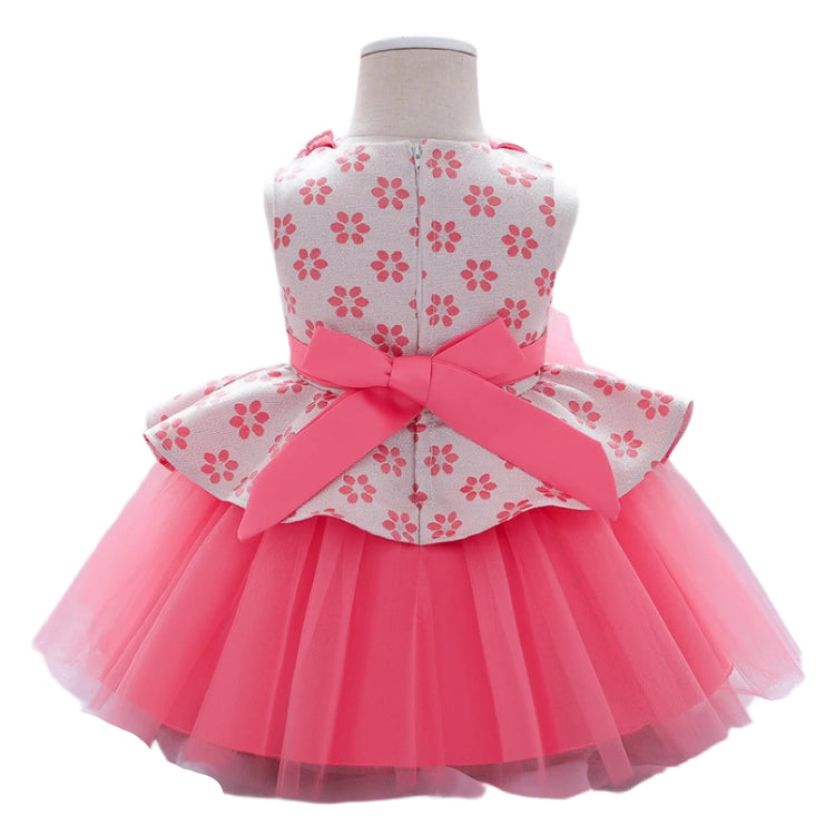 1st Birthday Signature Dress - PINK