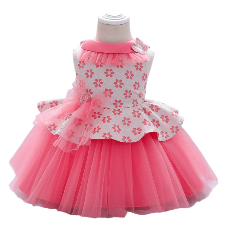 1st Birthday Signature Dress - PINK