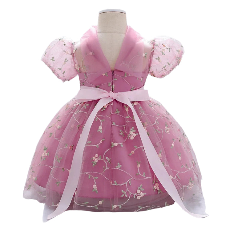1st Birthday Signature Dress - PINK