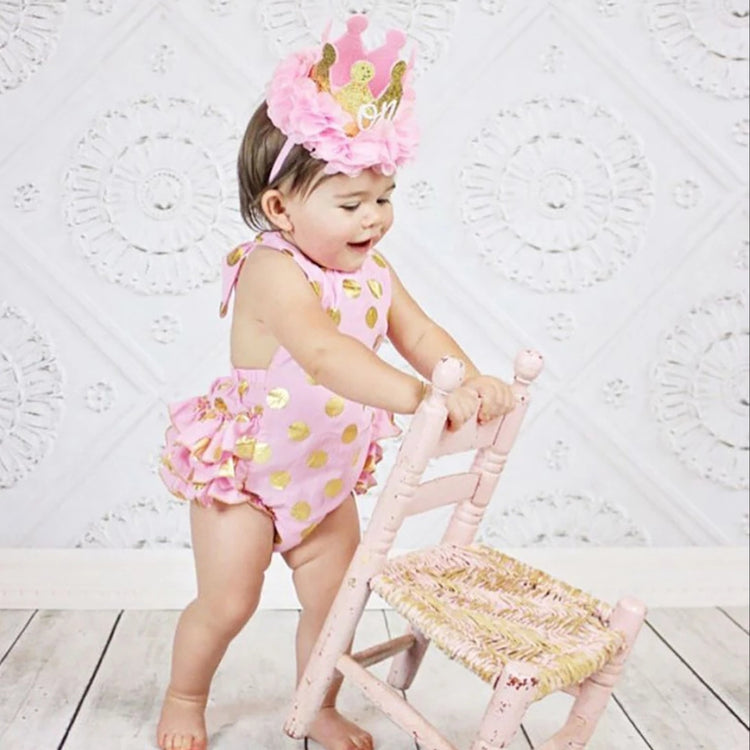 Pink Birthday Crown - one