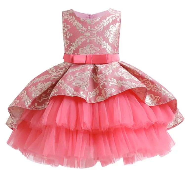 1st Birthday Signature Dress  - PINK