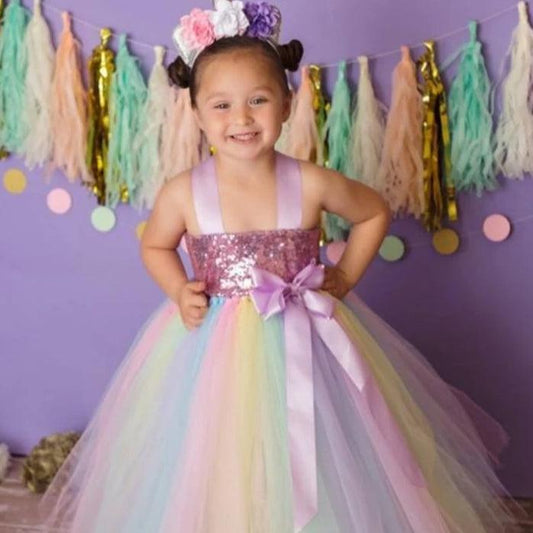 Pre-Order Custom Birthday Dress Age 1, 2, 3 - Ava