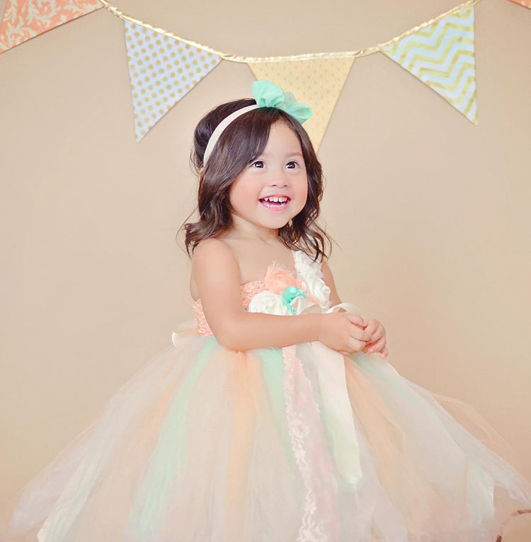 Pre-Order Custom Birthday Dress Age 1, 2, 3 - Amy