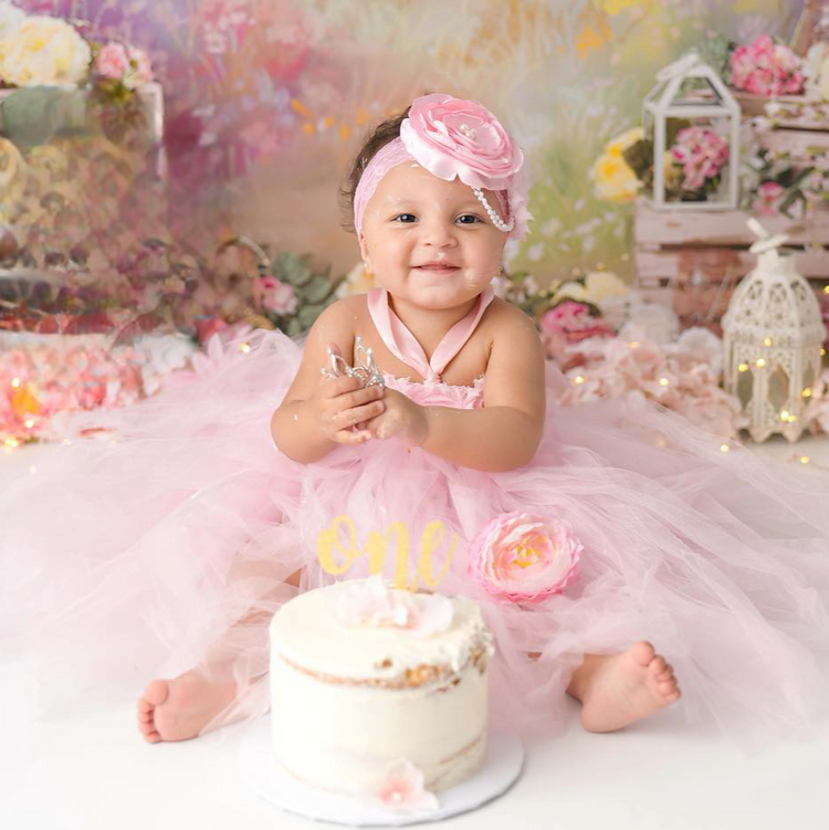 Pre-Order Custom Birthday Dress Age 1, 2, 3 - Jelena