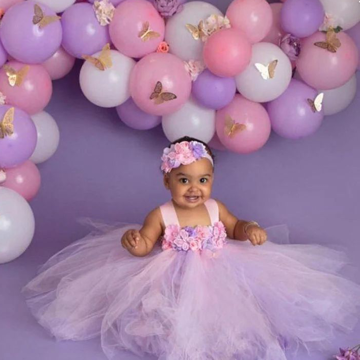 Pre-Order Custom Birthday Dress Age 1, 2, 3 - Jana