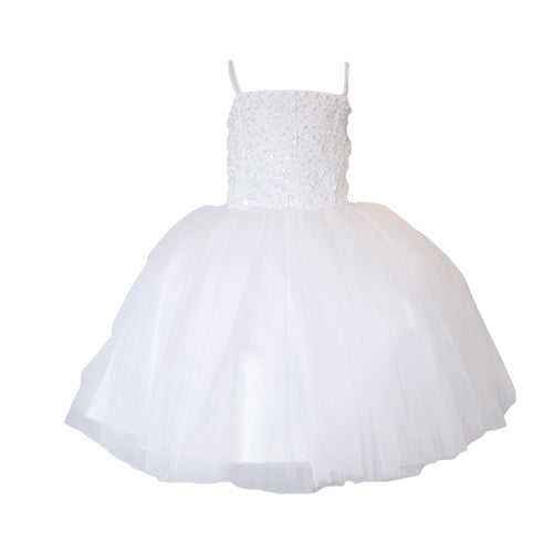 Charlotte - White - Girls Dress