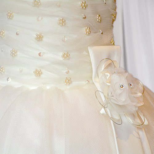 Crystal - Ivory - Girls Dress
