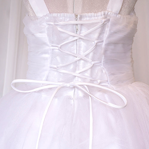 Crystal - White - Girls Dress
