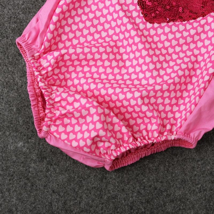 LIL MISS -  Heart Romper