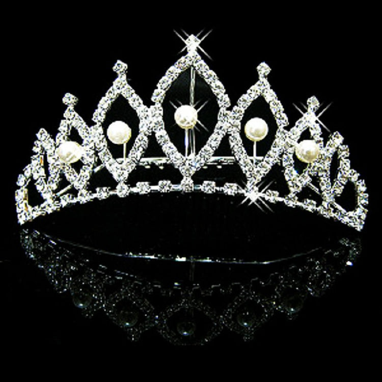 Crystal Tiara Comb