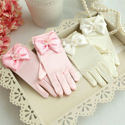 Girls Short Gloves