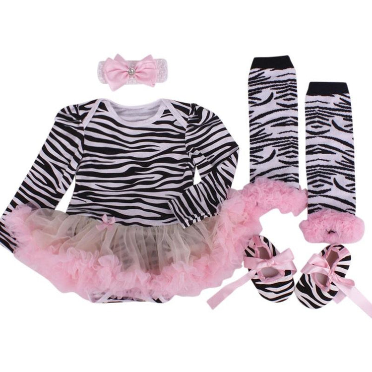 Zebra Romper Set