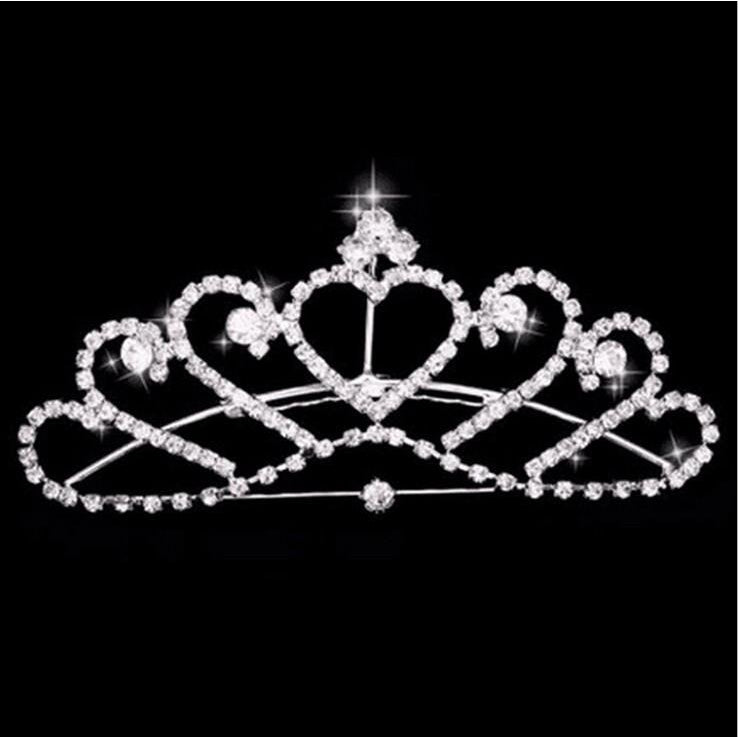 Crystal Tiara Comb