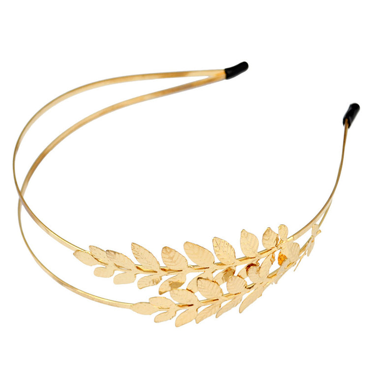 Gold Leaves Headband