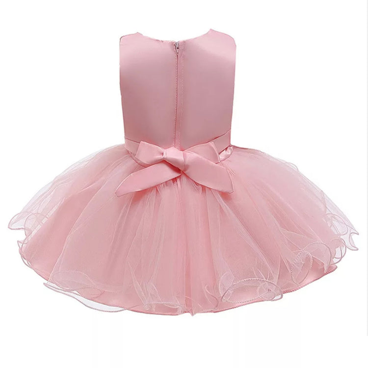 1st Birthday Signature Dress  - PINK
