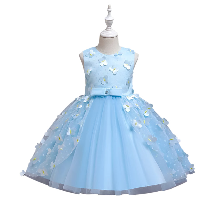 1st Birthday Signature Dress - BLUE