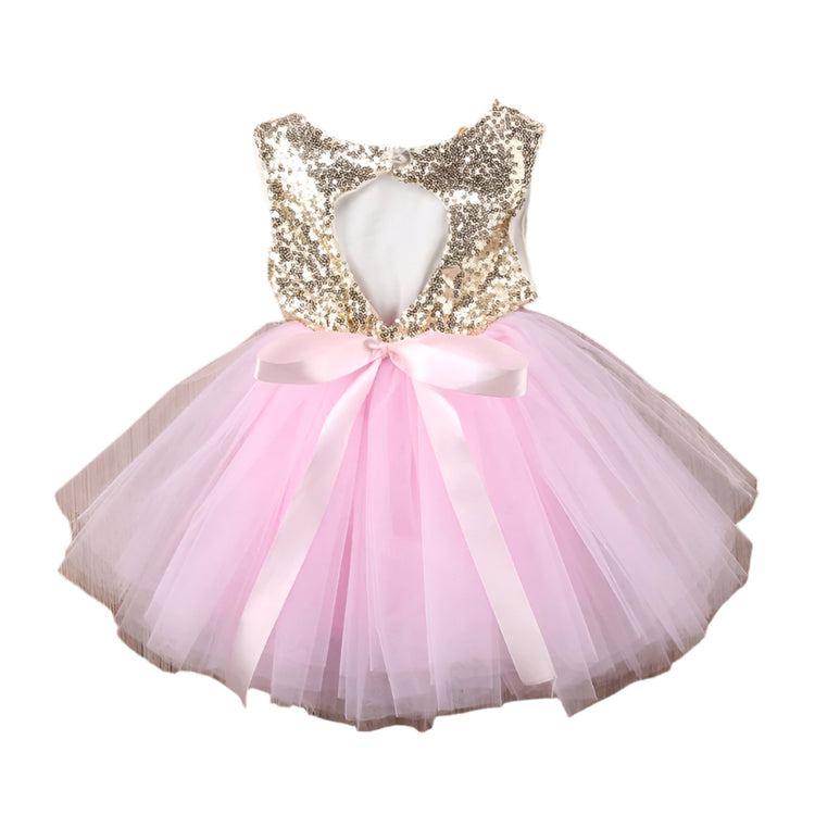 1st Birthday Signature Dress - PINK